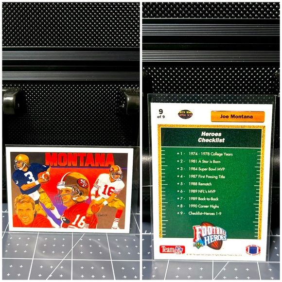 NFL COMPLETE SET Set of 9 Cards - Picture 10 of 13